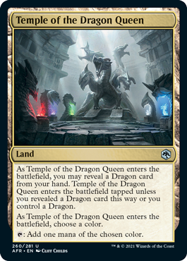 Temple of the Dragon Queen - Foil | AFR