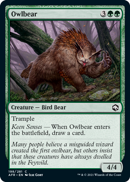 Owlbear | Adventures in the Forgotten Realms