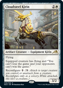 Cloudsteel Kirin | Kamigawa: Neon Dynasty