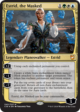 Estrid, the Masked - Foil | Commander 2018