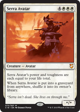 Serra Avatar | Commander 2018