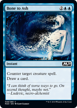Bone to Ash - Foil | Core Set 2020
