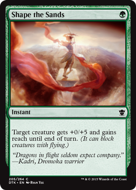 Shape the Sands - Foil | Dragons of Tarkir