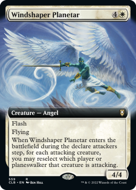 Windshaper Planetar - Foil - Extended Art | Baldur's Gate