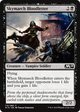 Skymarch Bloodletter - Foil | Core Set 2019