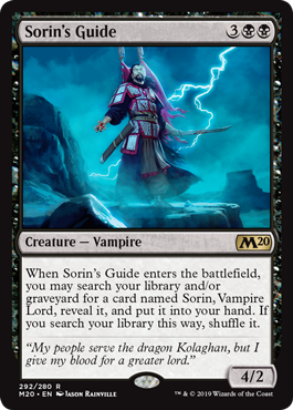 Sorin's Guide - Planeswalker Deck Exclusive | Core Set 2020