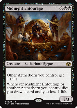 Midnight Entourage - Foil | Aether Revolt