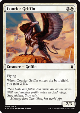 Courier Griffin | Battle for Zendikar