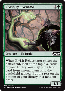 Elvish Rejuvenator - Foil | Core Set 2019