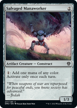 Salvaged Manaworker - Foil | Dominaria United