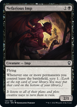 Nefarious Imp | Commander Legends: Battle for Baldur's Gate