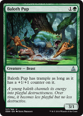 Baloth Pup - Foil | Oath of the Gatewatch