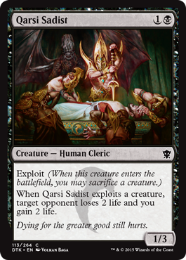 Qarsi Sadist | Dragons of Tarkir