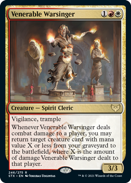 Venerable Warsinger | Strixhaven: School of Mages