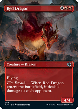 Red Dragon - Borderless | Adventures in the Forgotten Realms