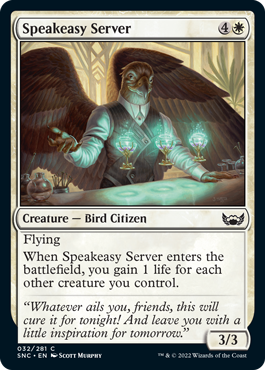 Speakeasy Server | Streets of New Capenna