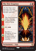 The First Eruption - Foil | Dominaria