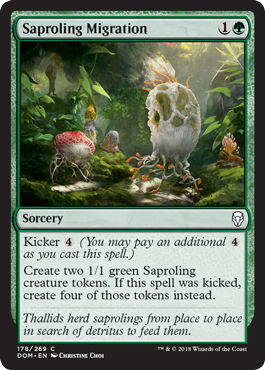 Saproling Migration - Foil | Dominaria