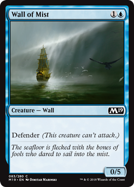 Wall of Mist - Foil | Core Set 2019
