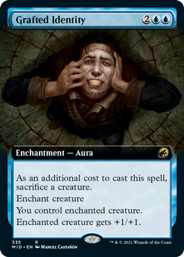 Grafted Identity - Extended Art | Innistrad: Midnight Hunt