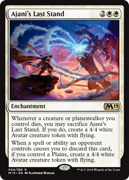 Ajani's Last Stand - Foil | Core Set 2019