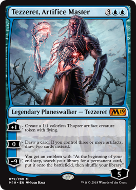 Tezzeret, Artifice Master - Foil | Core Set 2019