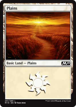Plains (261) | Core Set 2019