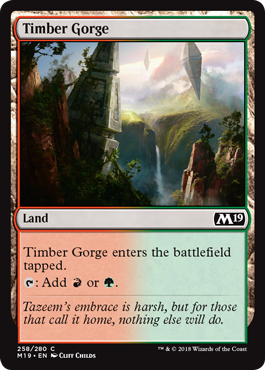 Timber Gorge - Foil | Core Set 2019