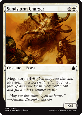 Sandstorm Charger | Dragons of Tarkir