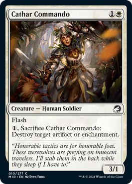 Cathar Commando - Foil | Innistrad: Midnight Hunt