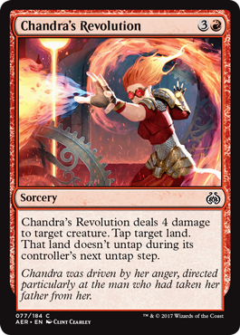 Chandra's Revolution | Aether Revolt