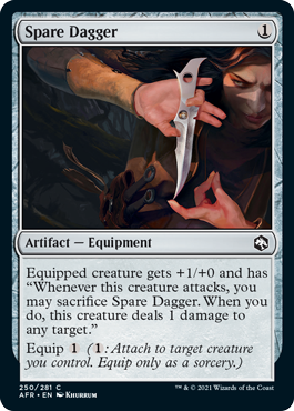 Spare Dagger | Adventures in the Forgotten Realms