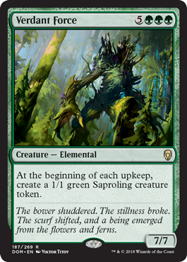 Verdant Force - Foil | Dominaria