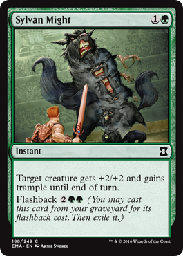 Sylvan Might - Foil | Eternal Masters