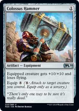 Colossus Hammer - Foil | Core Set 2020