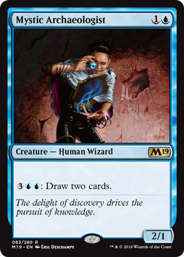 Mystic Archaeologist - Foil | Core Set 2019