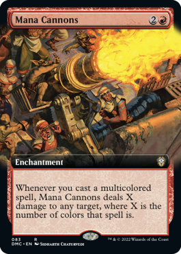 Mana Cannons - Extended Art | Commander: Dominaria United