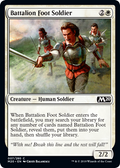 Battalion Foot Soldier - Foil | Core Set 2020