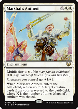 Marshal's Anthem | Commander 2015