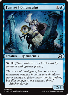 Furtive Homunculus | Shadows Over Innistrad