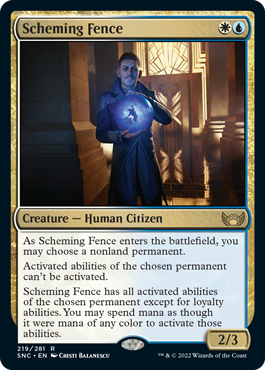 Scheming Fence | Streets of New Capenna