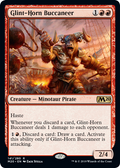 Glint-Horn Buccaneer - Foil | Core Set 2020