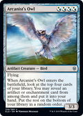 Arcanist's Owl - Foil | Throne Of Eldraine