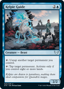 Kelpie Guide - Foil | Strixhaven: School of Mages