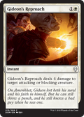 Gideon's Reproach | Dominaria