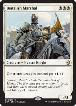 Benalish Marshal - Foil | Dominaria