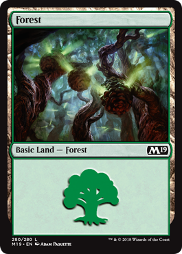 Forest (280) | Core Set 2019