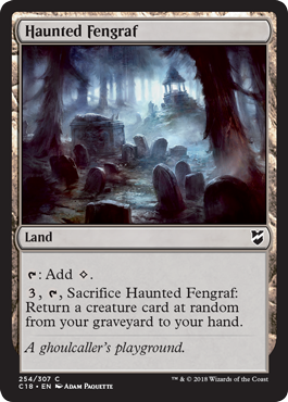 Haunted Fengraf | Commander 2018