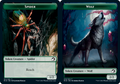 Spider Token // Wolf Token | Innistrad: Midnight Hunt
