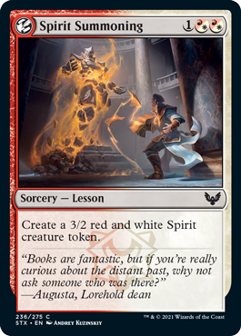 Spirit Summoning | Strixhaven: School of Mages